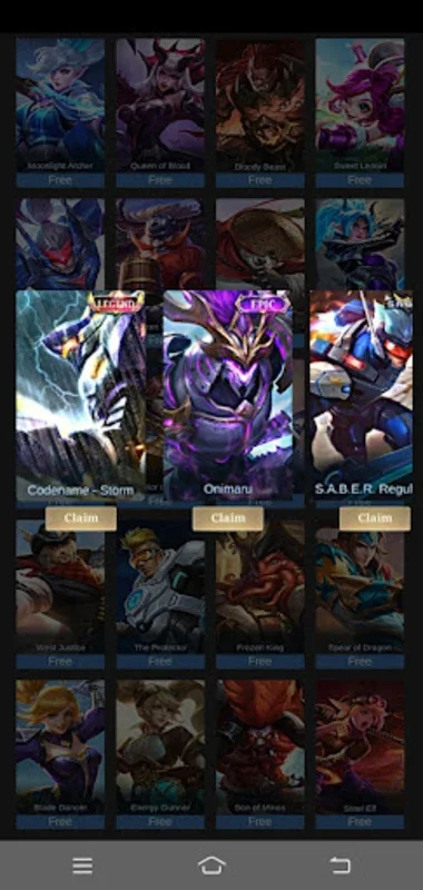 Skin Mobile Legend Collection for Android - Enhance Your In - Game Look