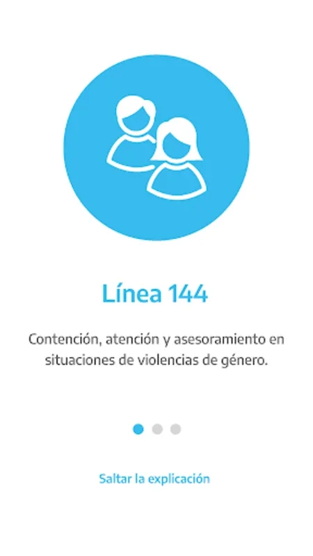 Linea144 for Android: Immediate Gender Violence Support