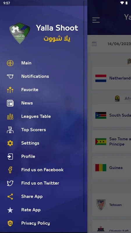 Yalla Shoot for Android - Stay Updated with Soccer News