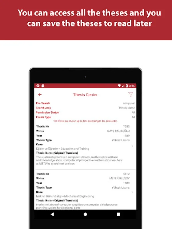 CoHE for Android - A Higher Education Information Hub