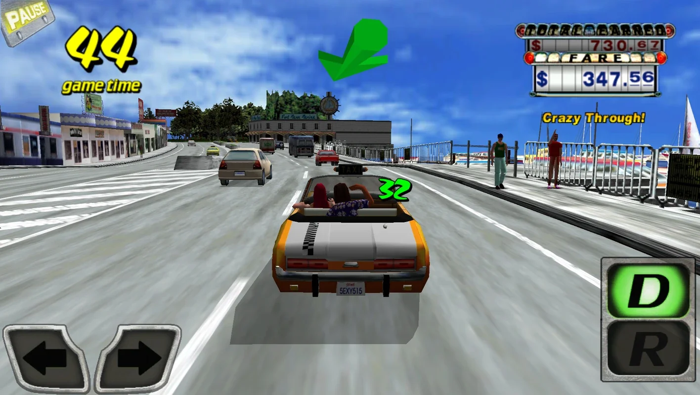 Crazy Taxi Classic for Android: Thrilling Rides Await