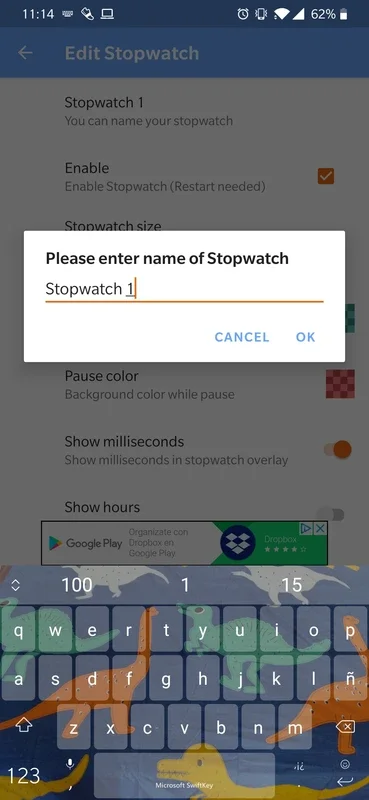 Stopwatch for Android - No Downloading Required