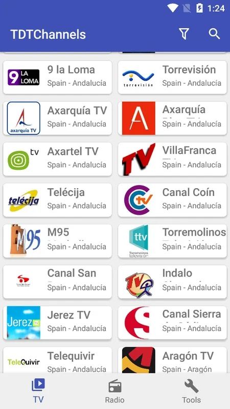 TDTChannels Player: Free Spanish TV & Radio for Android