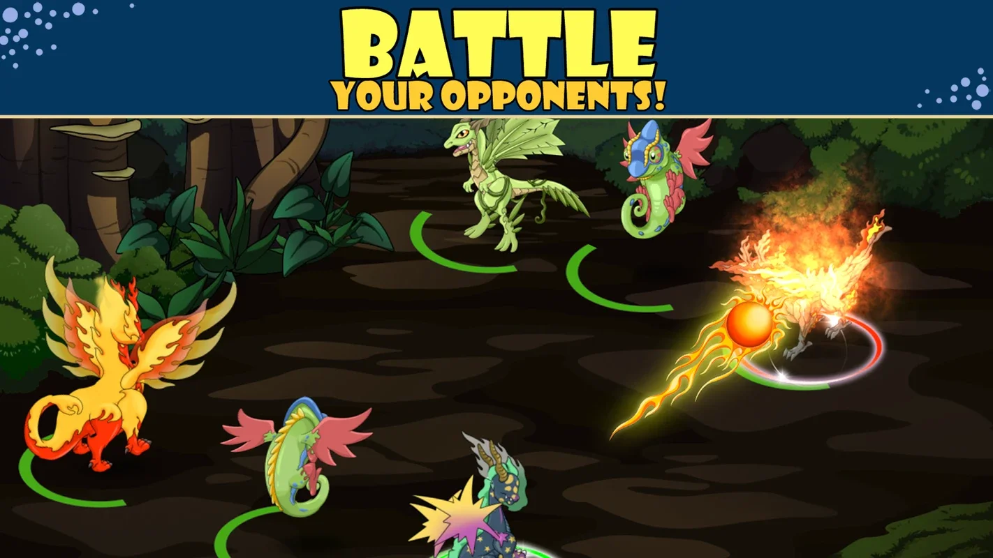 Dragon Battle for Android - Strategic Dragon Training