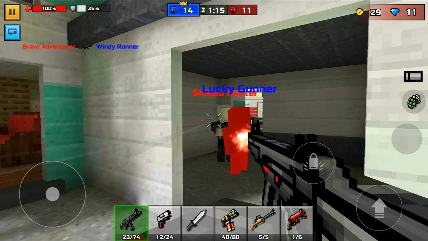 Pixel Gun 3D for Android - Engaging Multiplayer Shooter