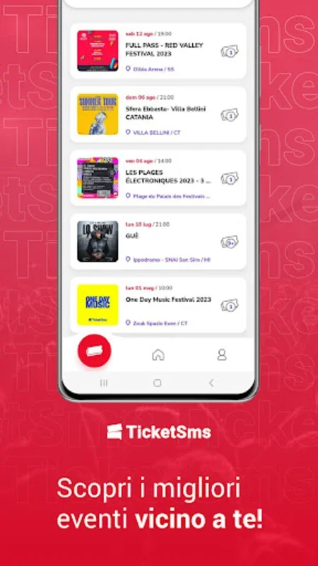 TicketSms for Android - Manage Events Seamlessly