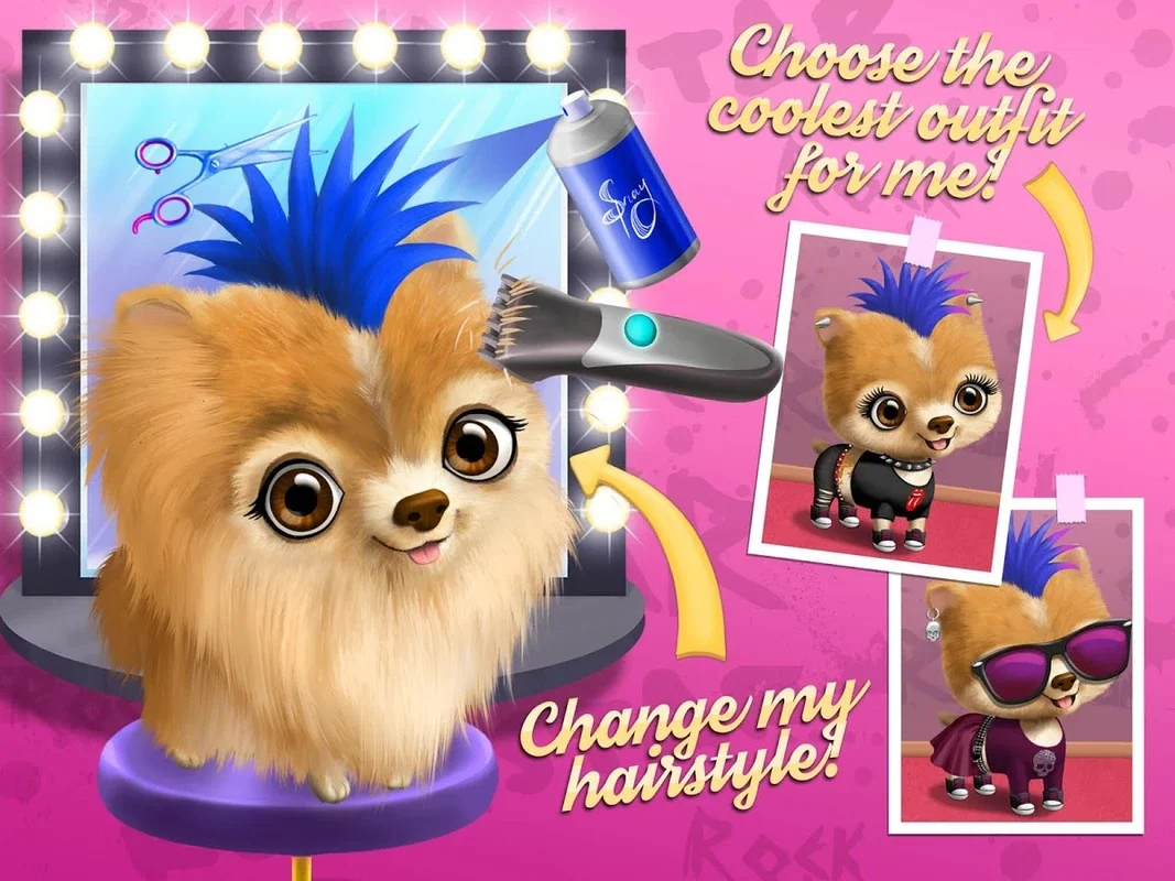 Rock Star Animal Hair Salon for Android - Unleash Creativity