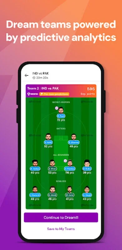 11Wizards for Android - Elevate Your Fantasy Cricket