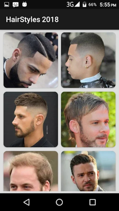 Boys Men Hairstyles and Hair cuts 2019 for Android