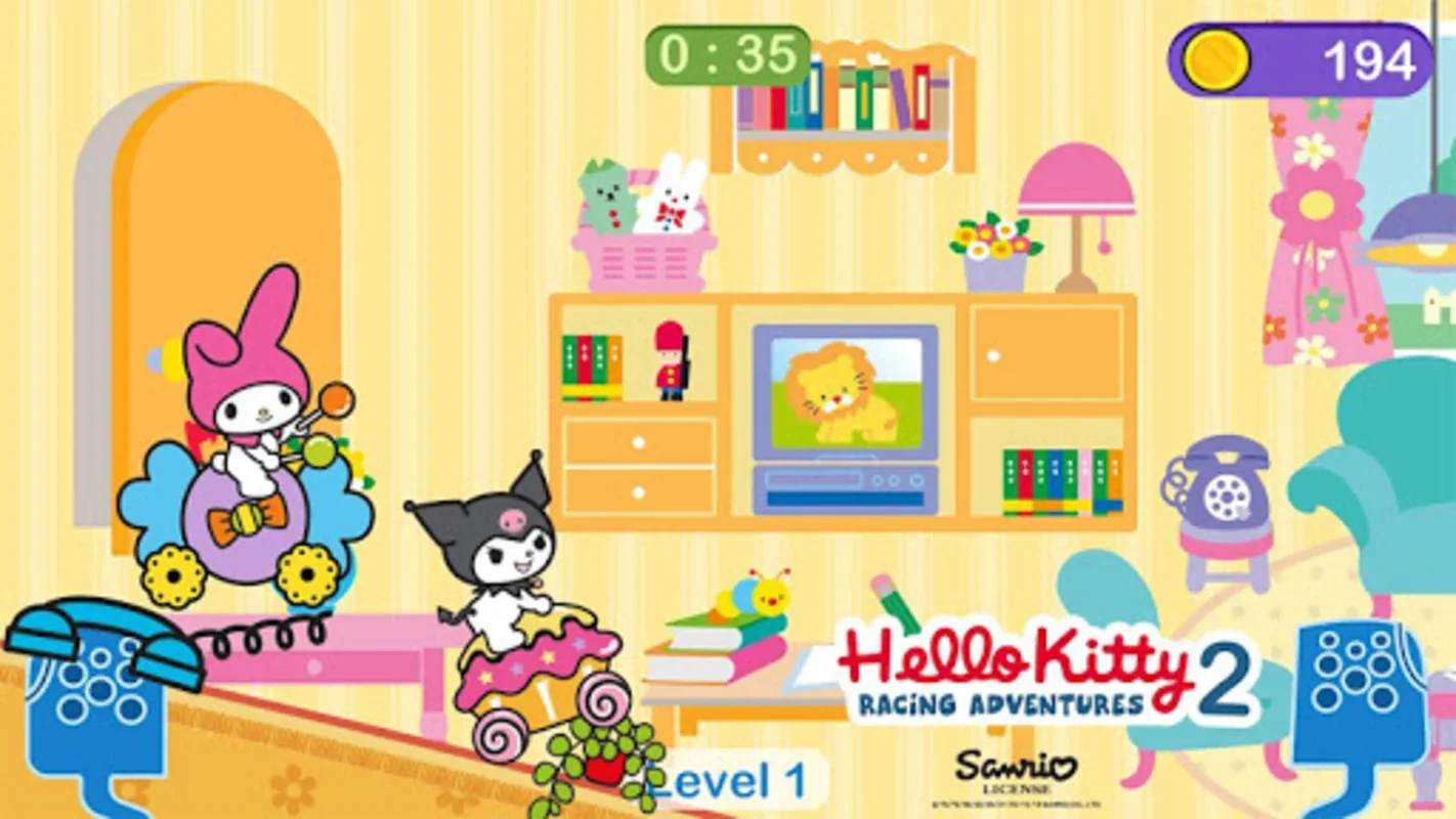 Hello Kitty games - car game for Android: A Cute Racing Experience