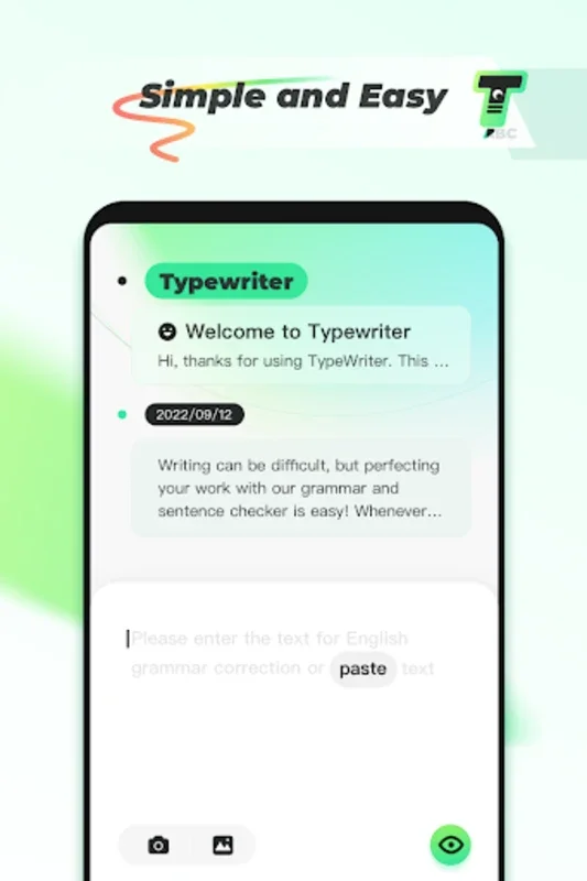 Typewriter - AI Writing Note for Android: Streamline Your Notes