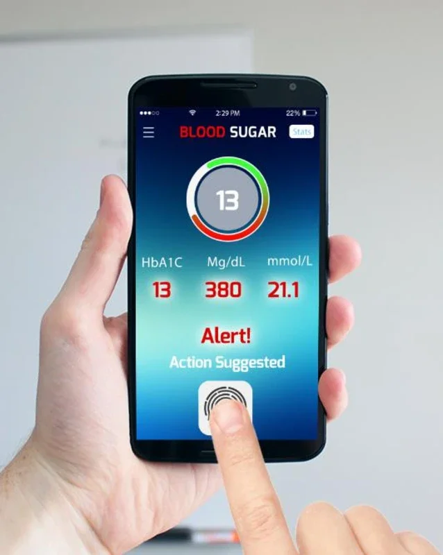 Blood Sugar Test for Android - A Fun Experience