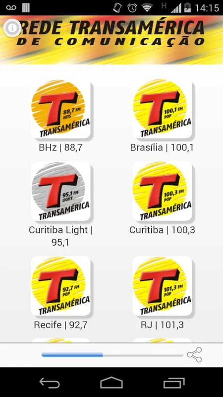 Transamérica for Android: Diverse Entertainment Hub