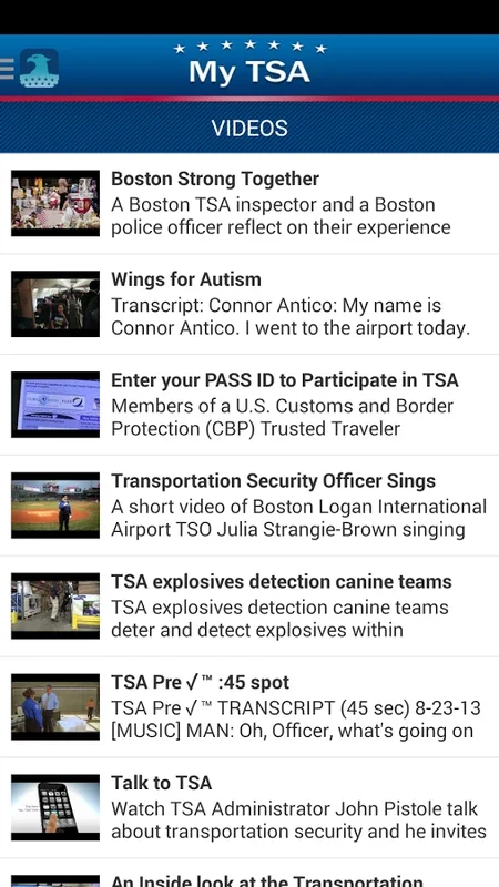 My TSA for Android - Streamline Your Travel with TSA Info