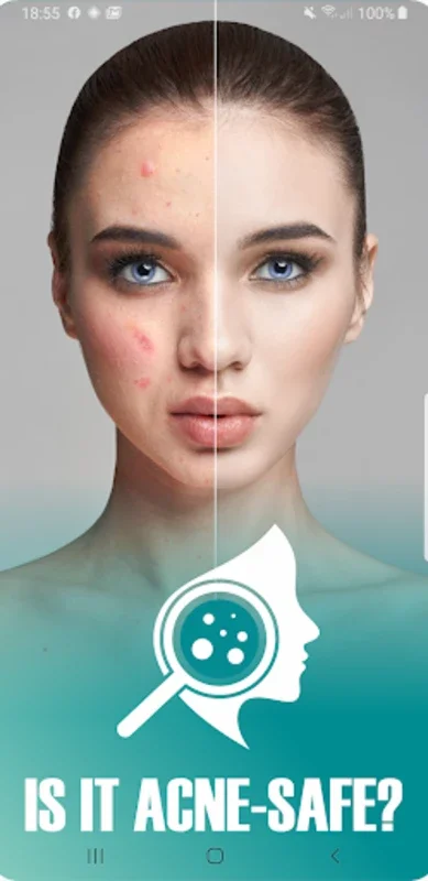 Acne Safe for Android - Identify Pore-Clogging Ingredients