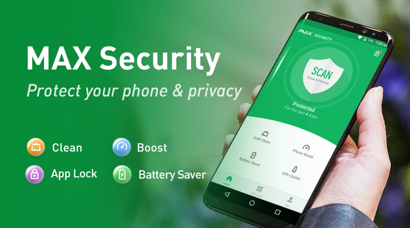 MAX Security (Virus Cleaner and Antivirus) for Android - Keep Your Device Safe