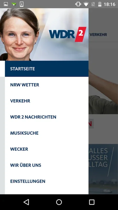 WDR 2 for Android - Unparalleled Radio Experience