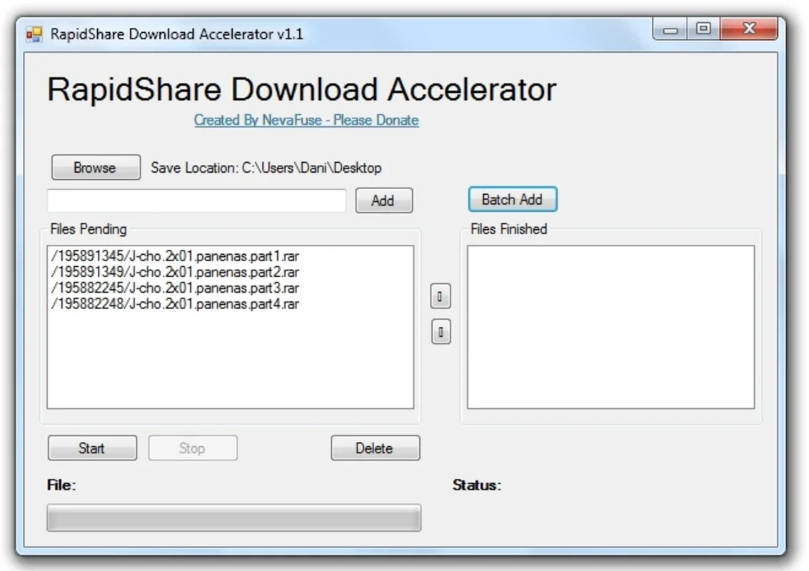 Rapidshare Download Accelerator for Windows - Free Download from AppHuts