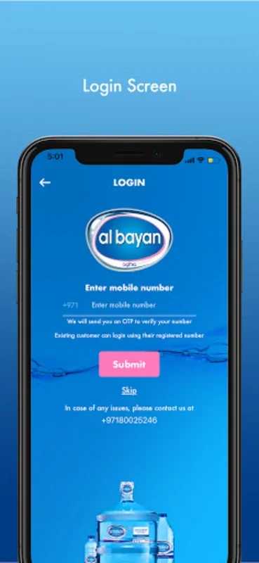 Al Bayan Water for Android - Simplify Water Ordering