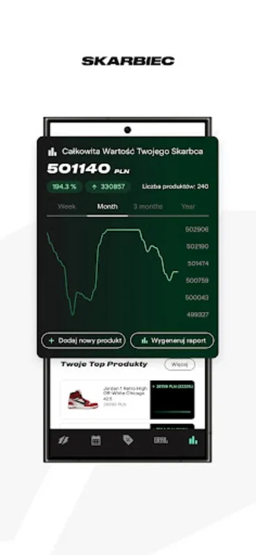 Grailz for Android - Manage Shoe Prices & Collections