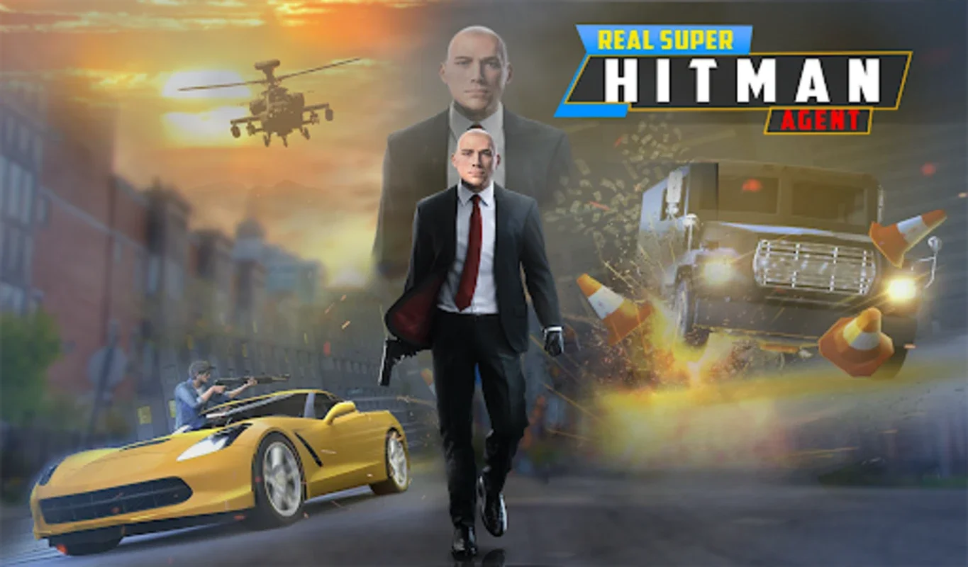 Hitman Secret Agent X: Misson America for Android - Thrilling Combat