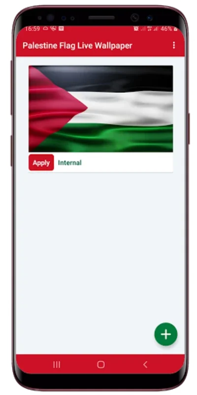 Palestine Flag Live Wallpaper for Android - Enhance Your Device