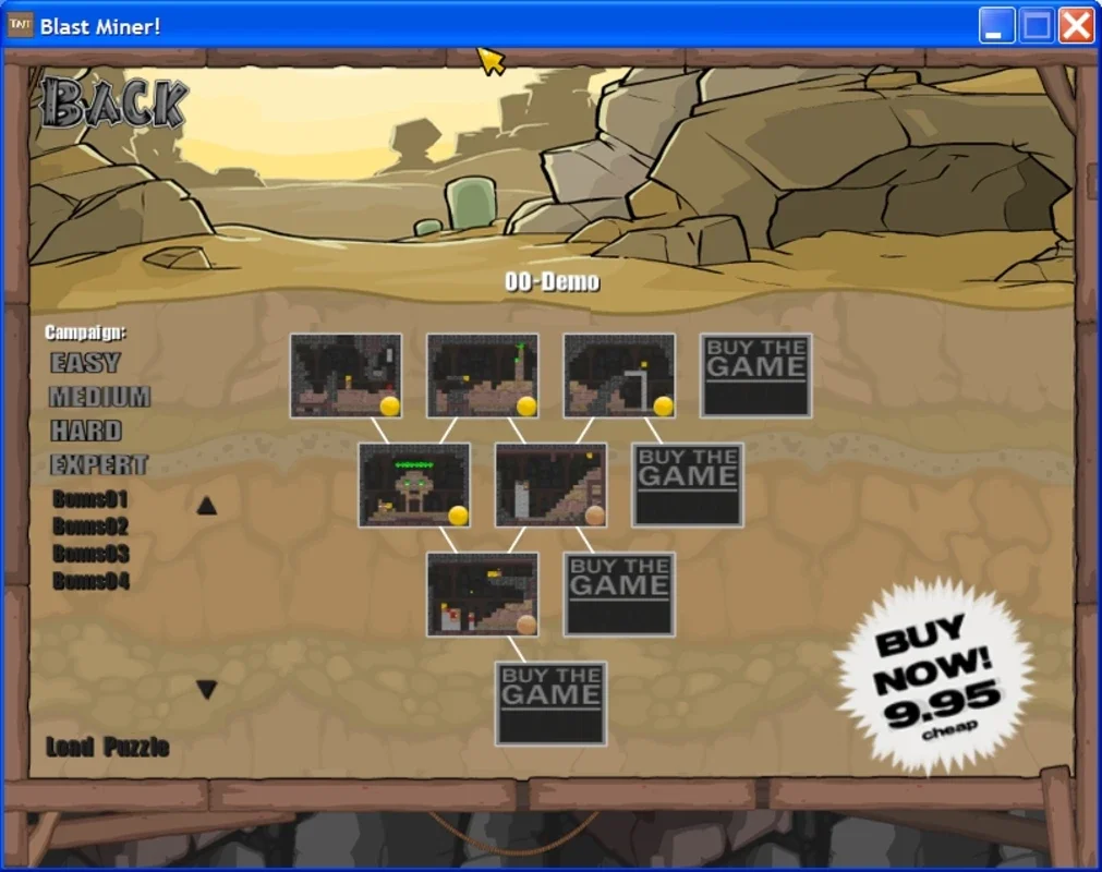 Blast Miner for Mac - Challenging Gold Mining Game