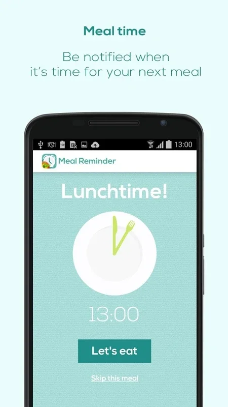 Meal Reminder for Android: Optimize Your Nutrition