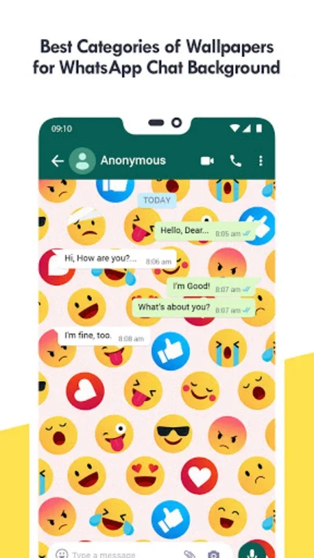 Wallpapers for WhatsApp Chat for Android - Customize Chats