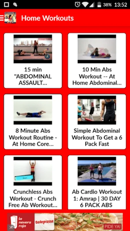 Home Workouts for Android - Achieve Fitness at Home