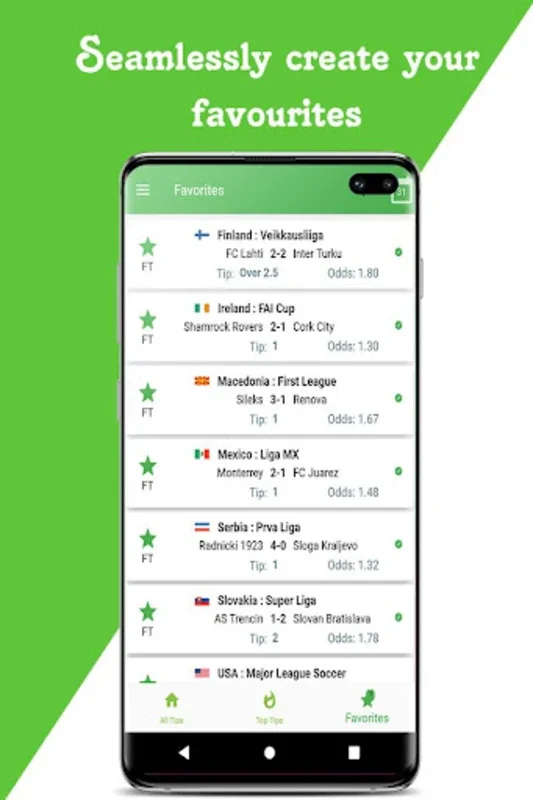 Football Predictions for Android - Reliable Match Insights