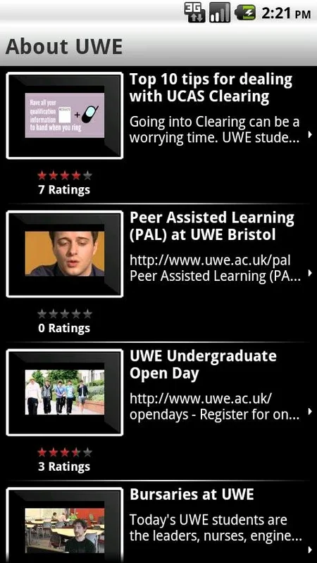 UWEmobile for Android: Streamline UWE Bristol Life