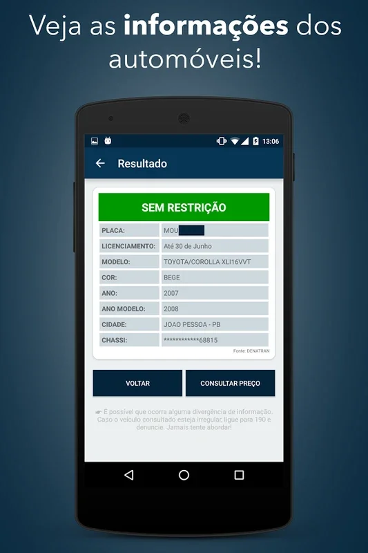 MasterPlaca for Android - Identify Vehicle License Plates