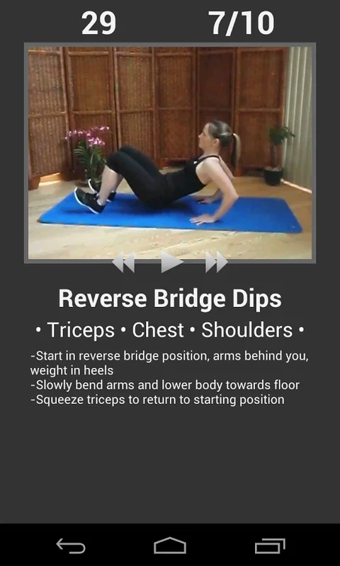 Daily Arm Workout FREE for Android: Home Upper Body Workouts