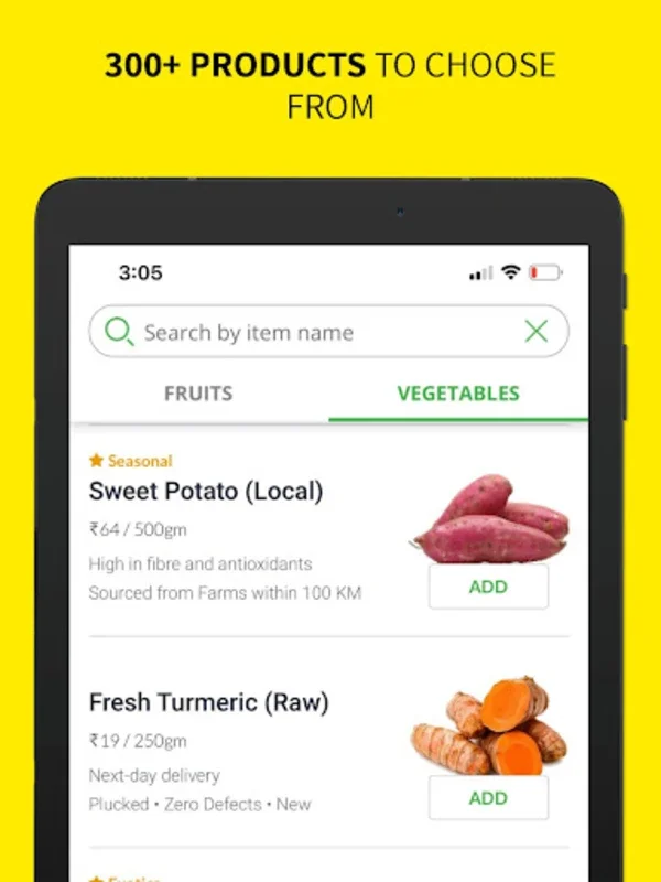 Fresherry for Android - Quality Produce at Your Fingertips