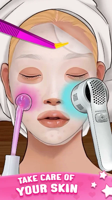 ASMR Doctor Game: Makeup Salon for Android - Relaxing Beauty Experience