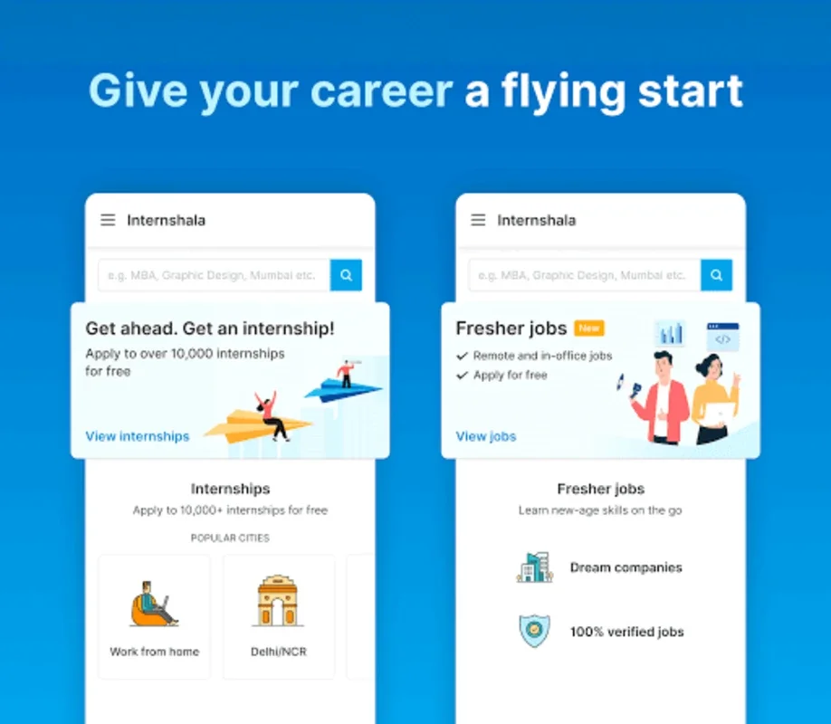 Internshala for Android: Find Your Dream Internship