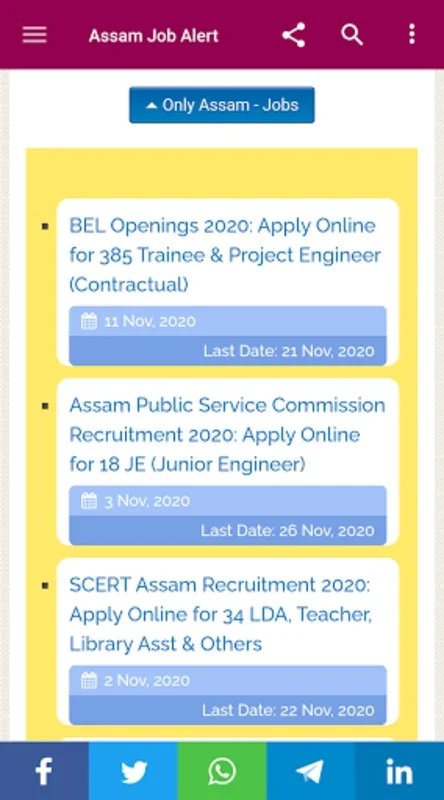 Assam Job Alert for Android - Unlock Government Job Opportunities