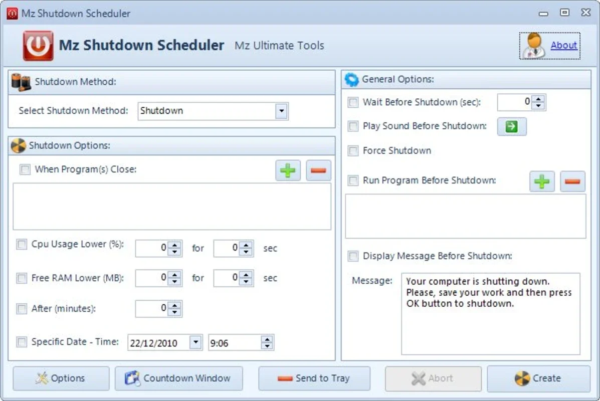 Mz Shutdown Scheduler for Windows: Efficient Shutdown Solution