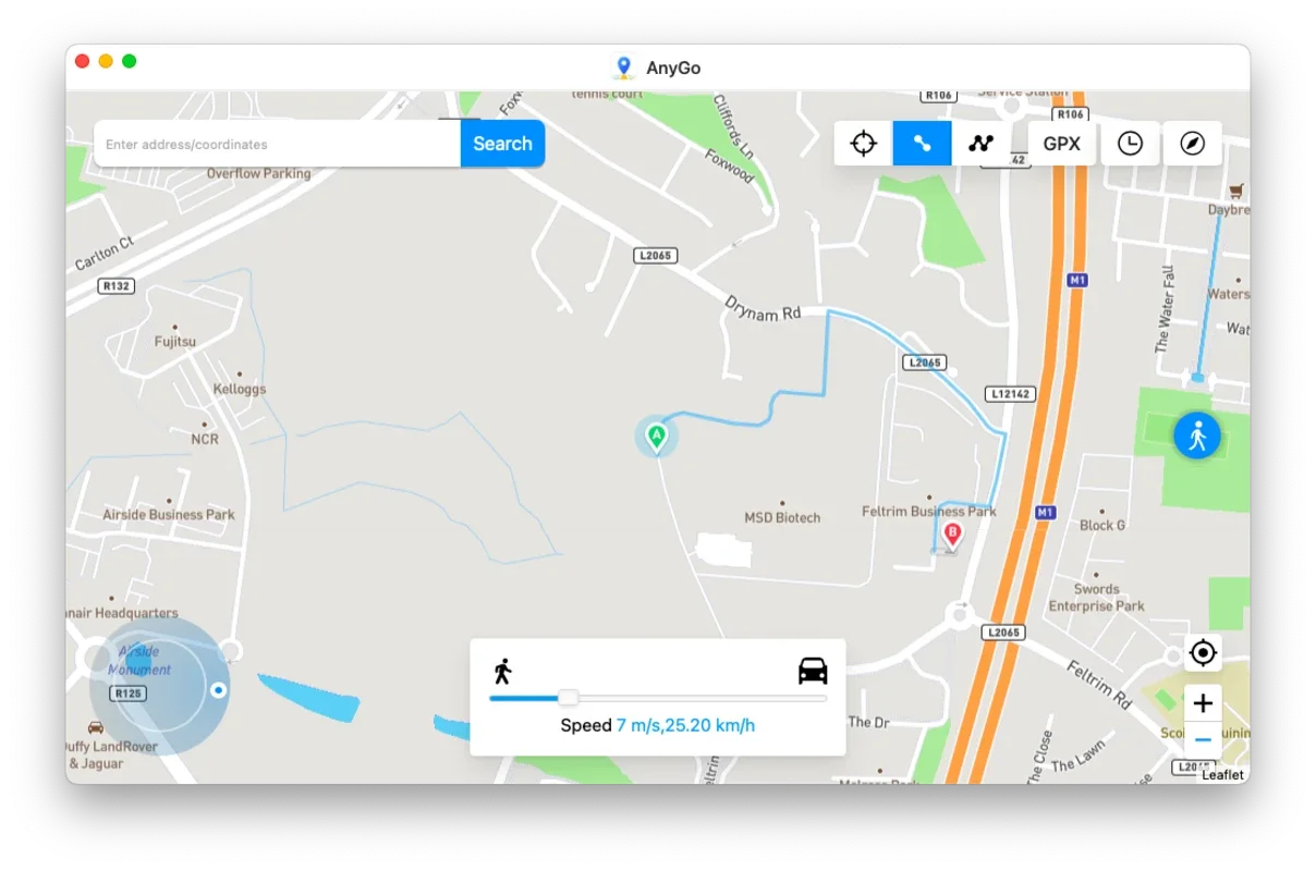 AnyGo for Mac - Unlock Unique Location Simulations