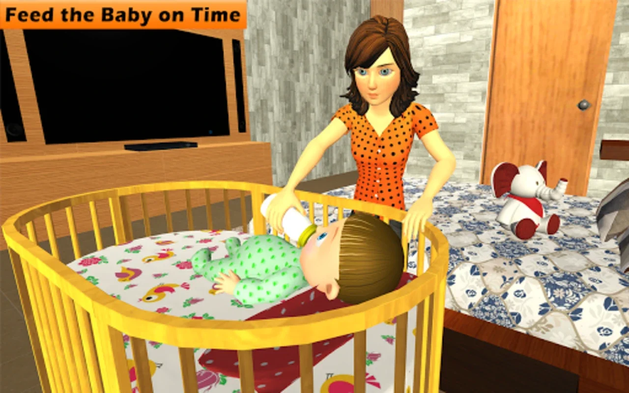 Virtual Mom Baby Care for Android - Manage Family Life in a Virtual World