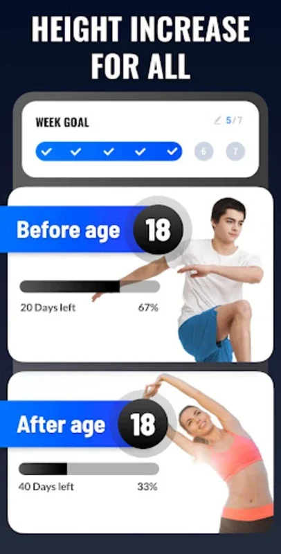 Height Increase: Android App for Natural Height Enhancement