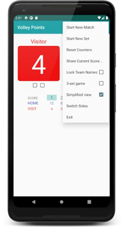 Volleyball Scoreboard for Android - Keep Track of Scores Easily