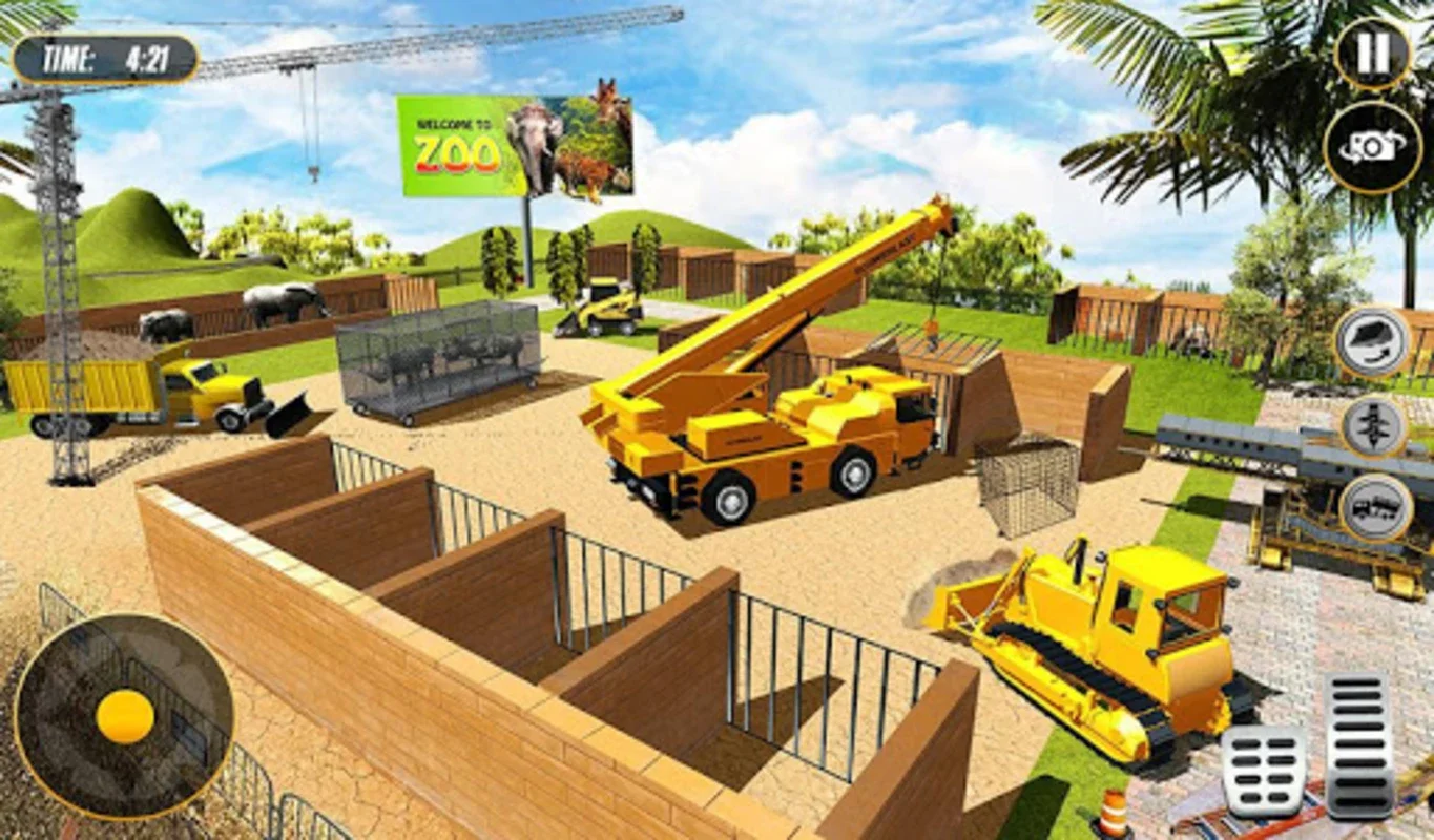 Animal Zoo Construction Games for Android - Build & Manage