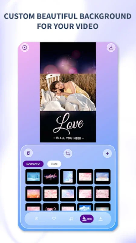 Romantic effects, Video maker for Android - Download the APK from AppHuts