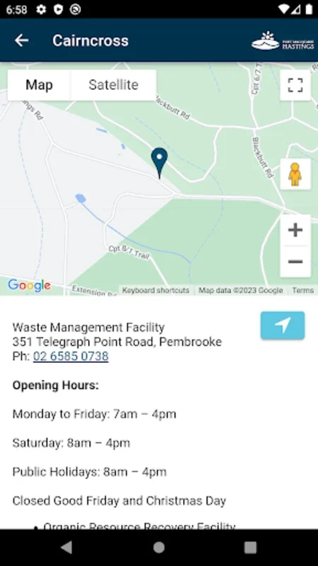 Port Macquarie Waste Info for Android - Simplify Waste Management