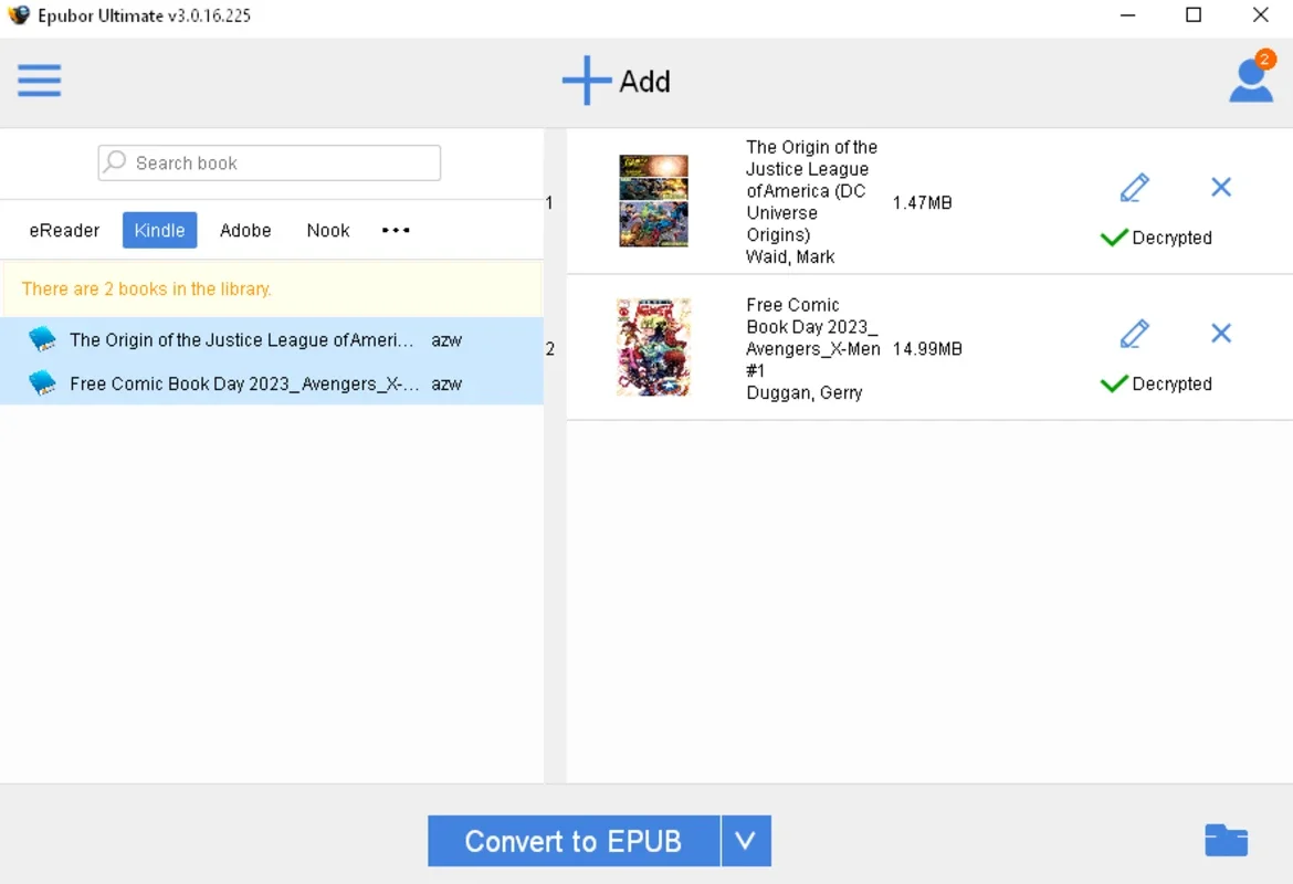 Epubor Ultimate for Windows: Convert Ebooks with Ease