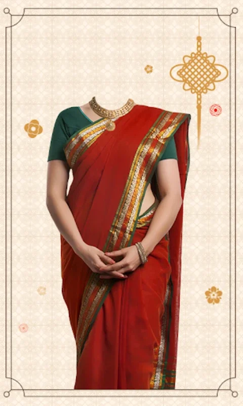 Women Saree Photo for Android - Enhance Photos with Saree Frames