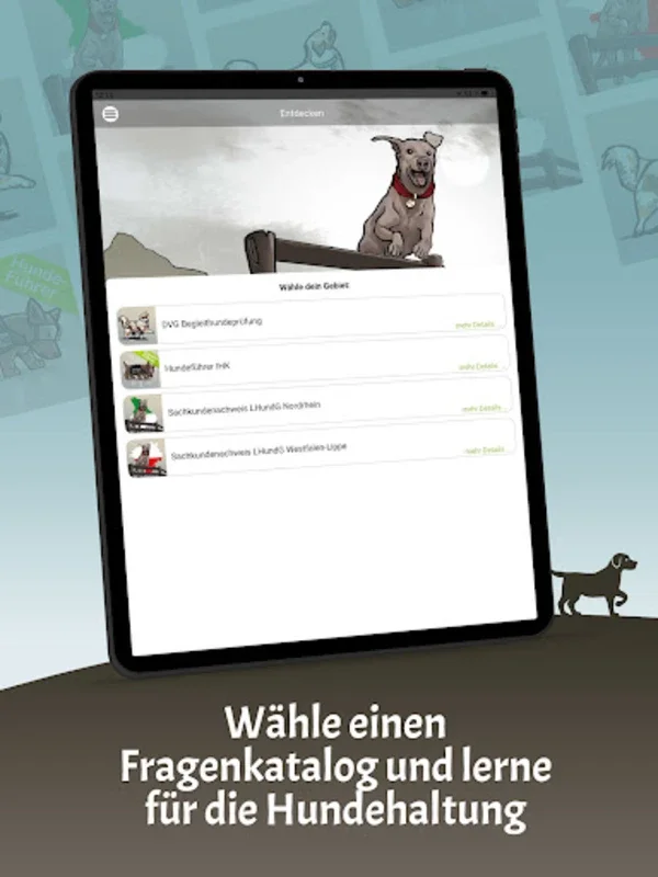 Hundehaltung for Android: Ace Dog Ownership Exams