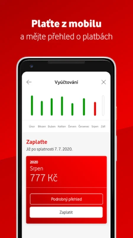 My Vodafone (CZ) for Android - Manage Mobile Services Easily